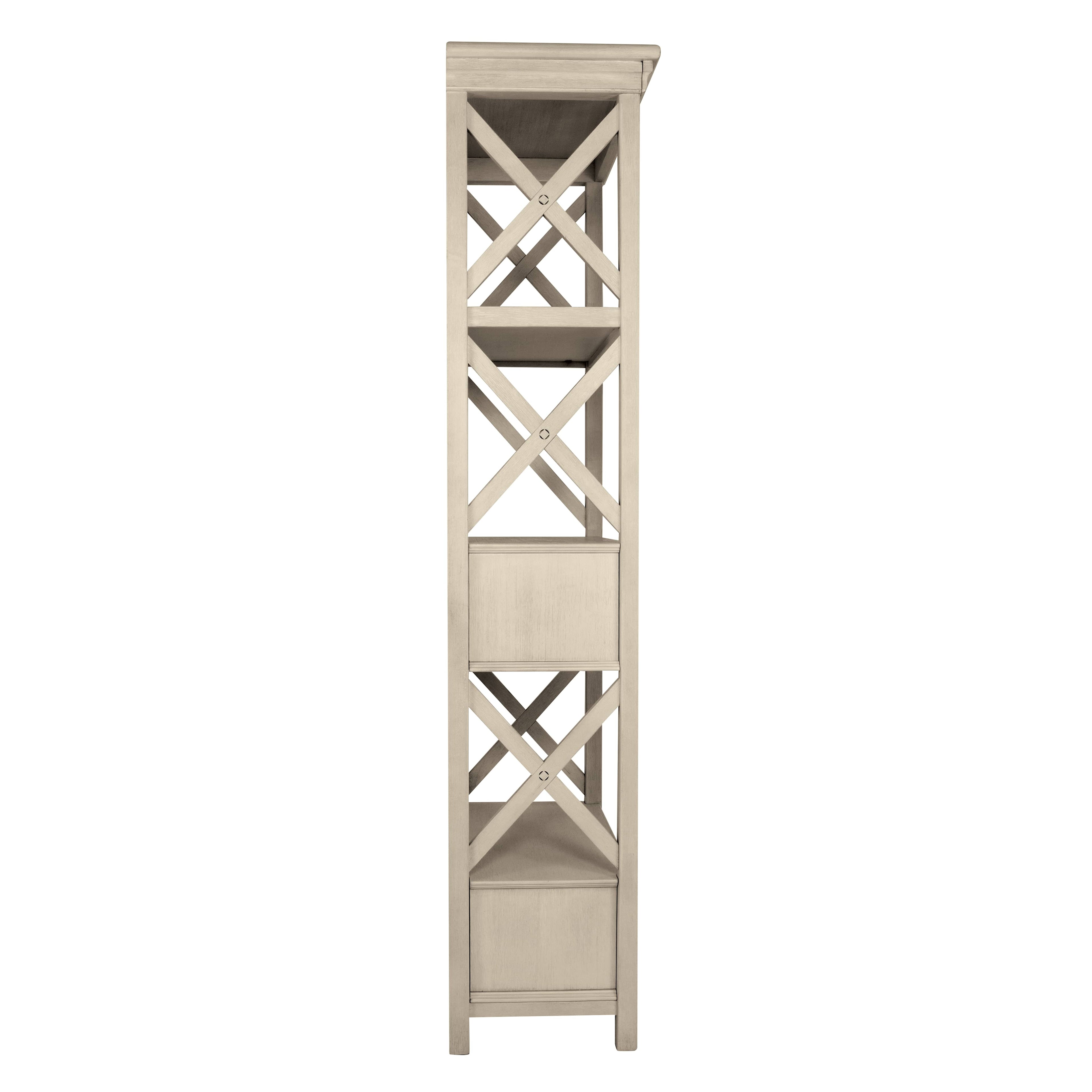 Vitrine Bolanburg - Blanc antique - (D647-76)