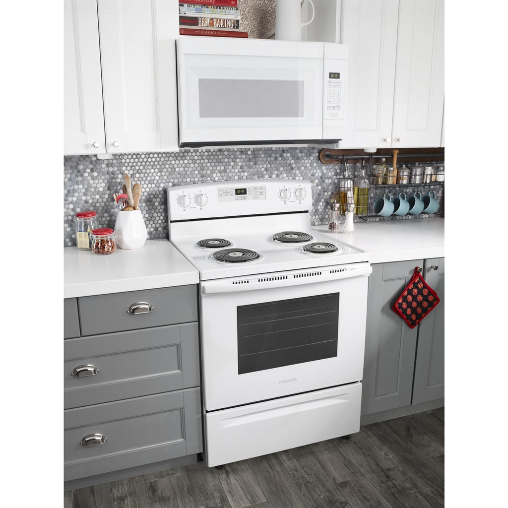 Cuisinière autonettoyante Amana (YACR4503SFW) - Blanc