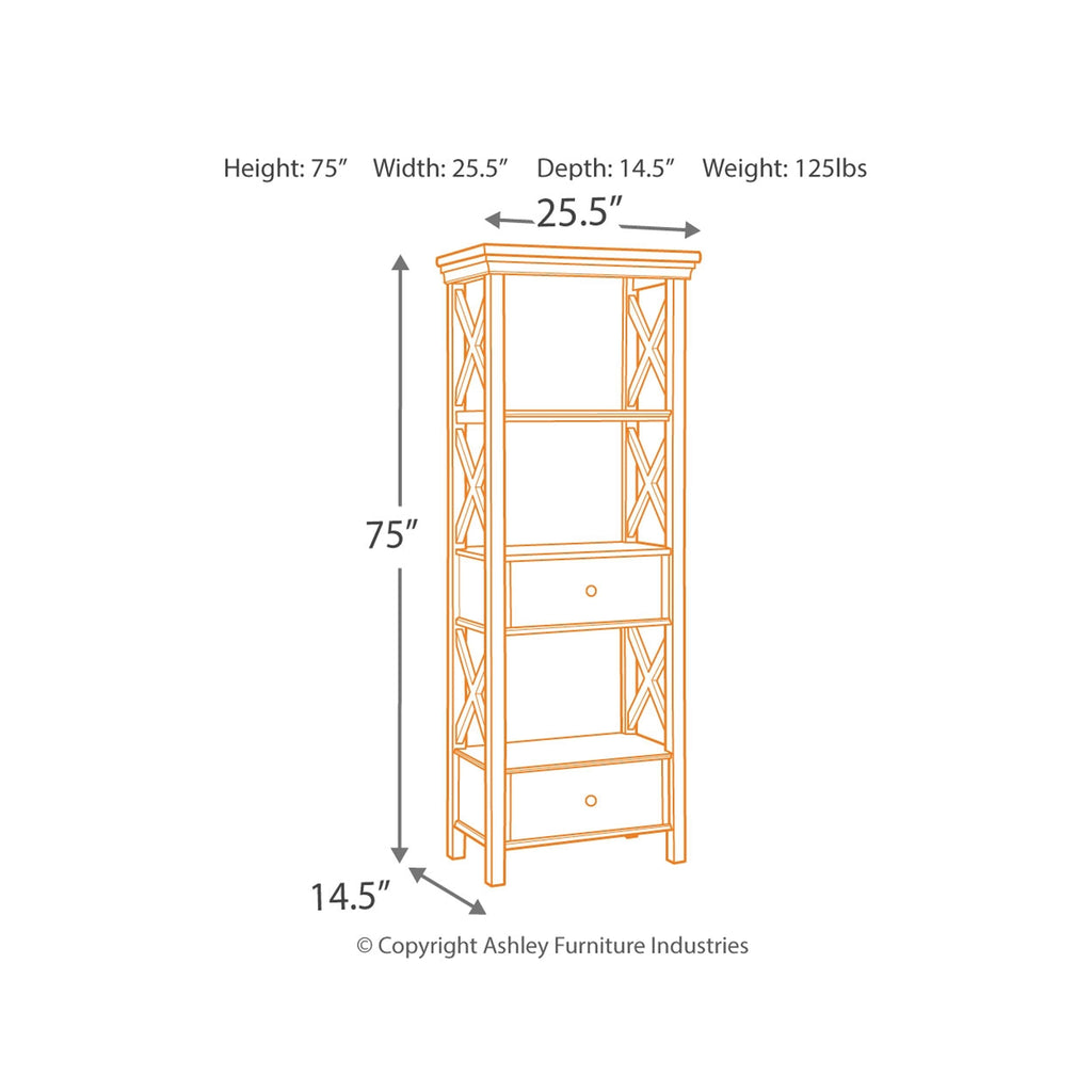 Vitrine Bolanburg - Blanc antique - (D647-76)
