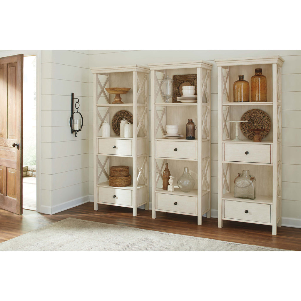 Vitrine Bolanburg - Blanc antique - (D647-76)
