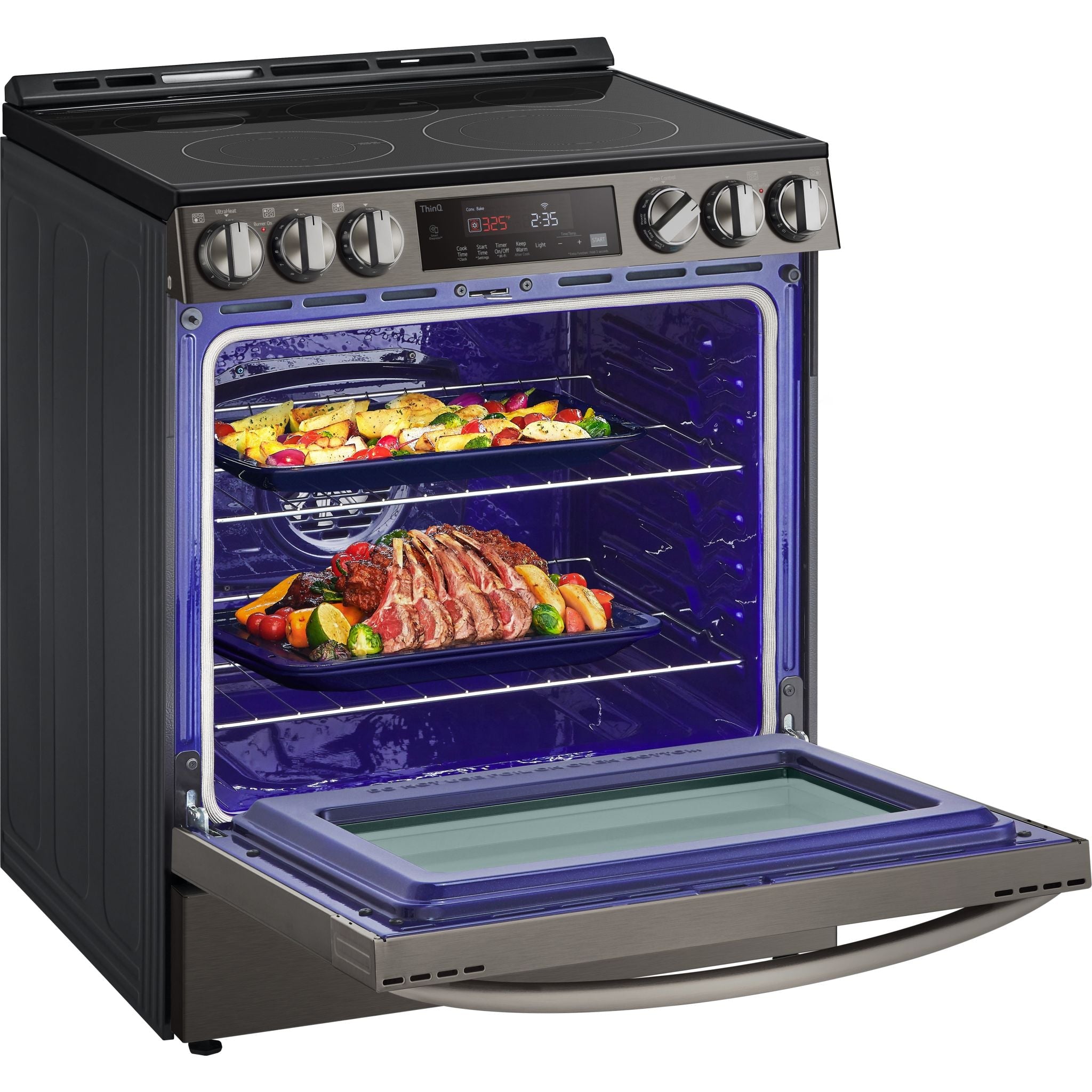 Cuisinière encastrable LG (LSEL6333D) - INOX NOIR
