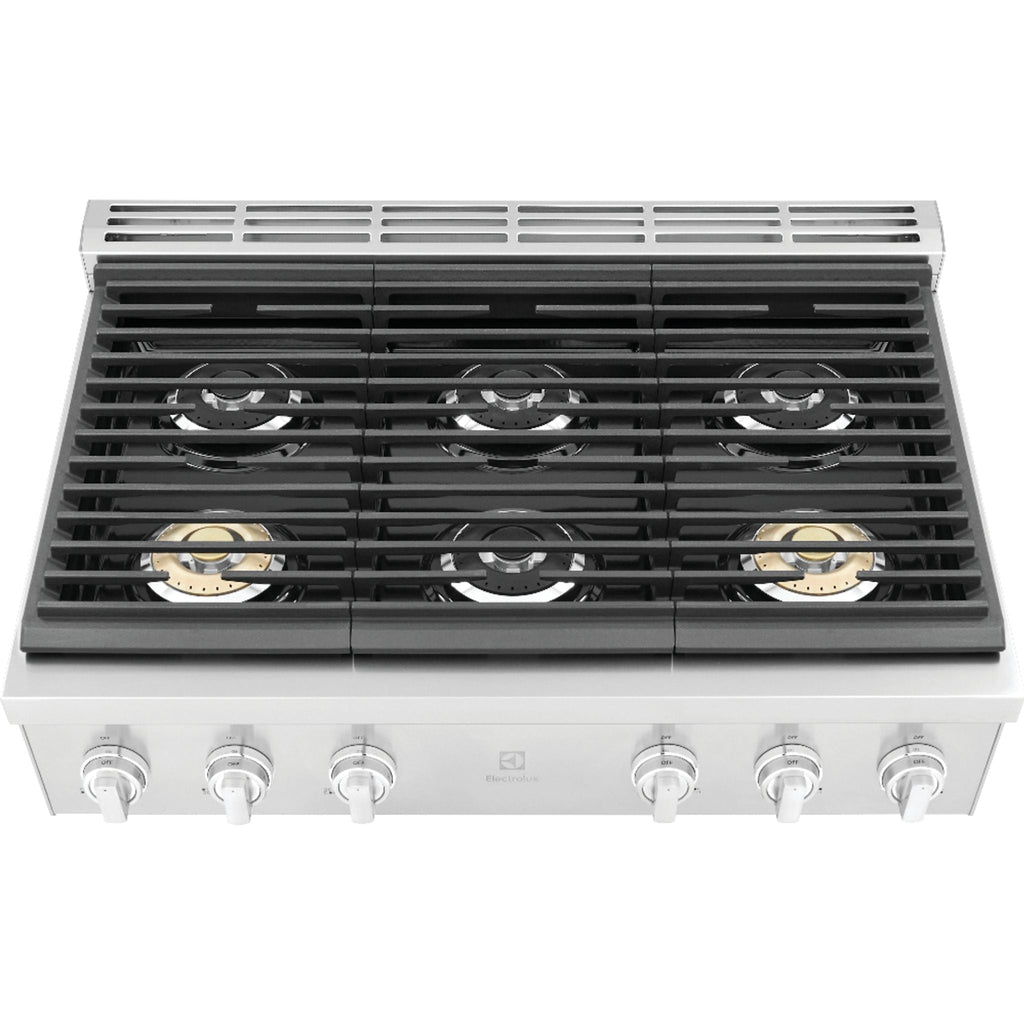 Table de cuisson à gaz Electrolux 36 (ECCG3672AS) - Acier inoxydable