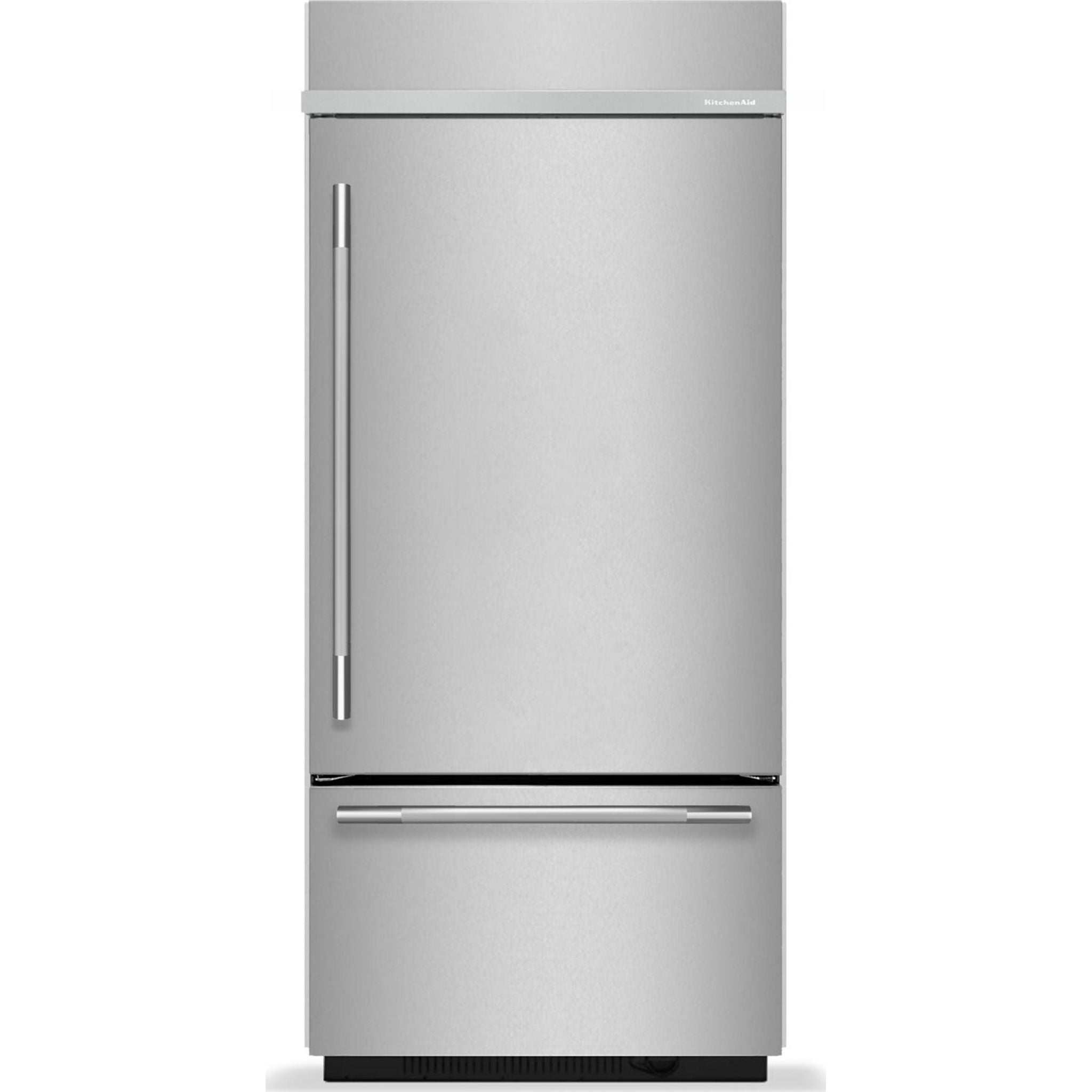 Réfrigérateur à congélateur inférieur KitchenAid (KBBR336SPS) - Acier inoxydable avec finition PrintShield™