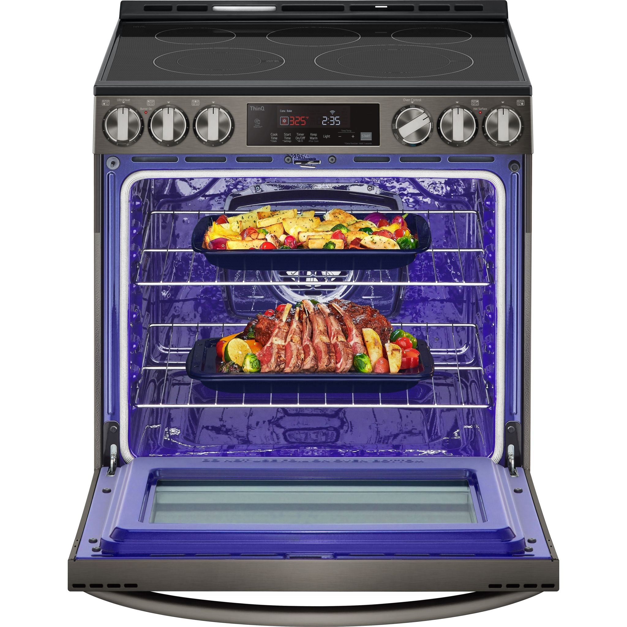 Cuisinière encastrable LG (LSEL6333D) - INOX NOIR