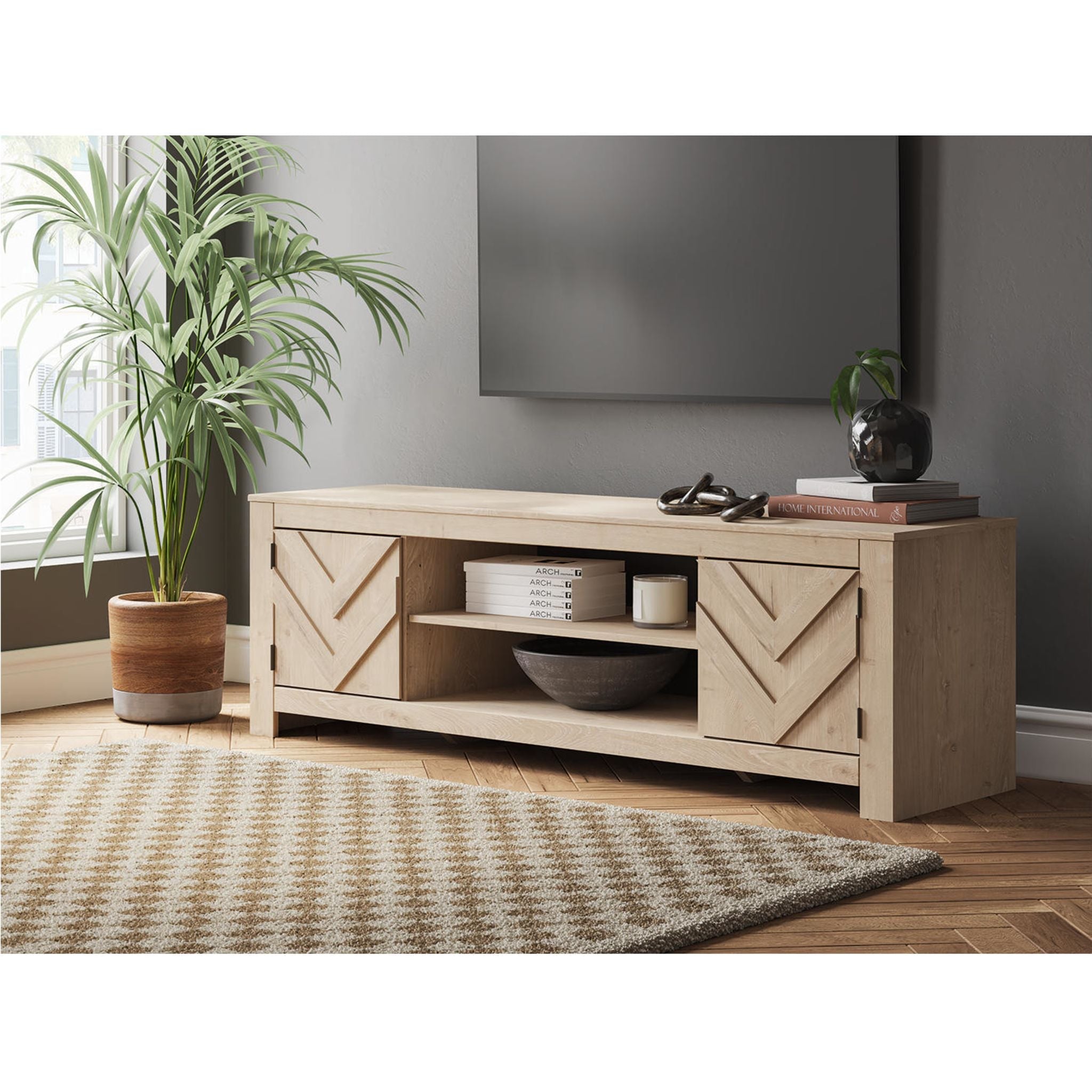 Meuble TV Cayboni - Tan
