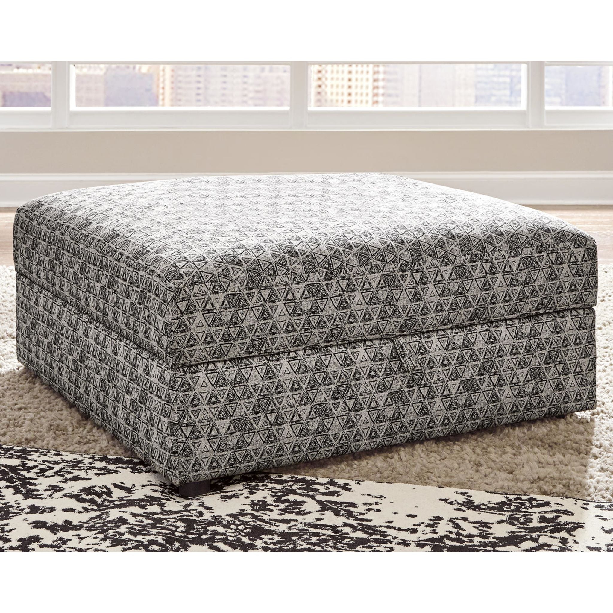 Pouf de rangement Kellway - Bisque