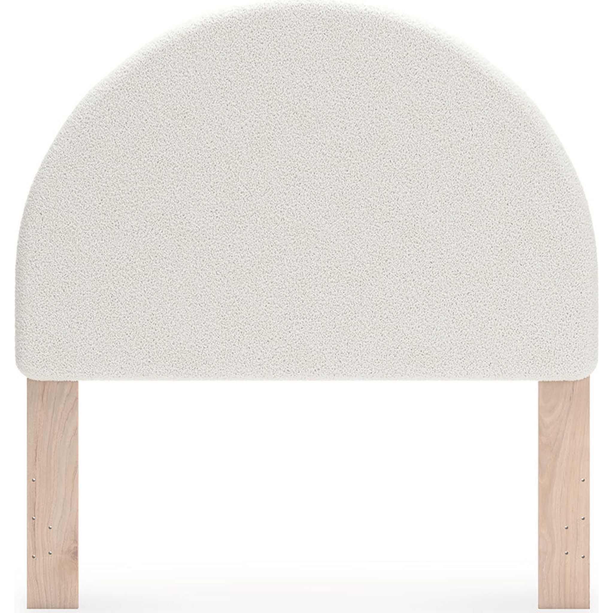 Tête de lit rembourrée Arloster - Blanc/Tan