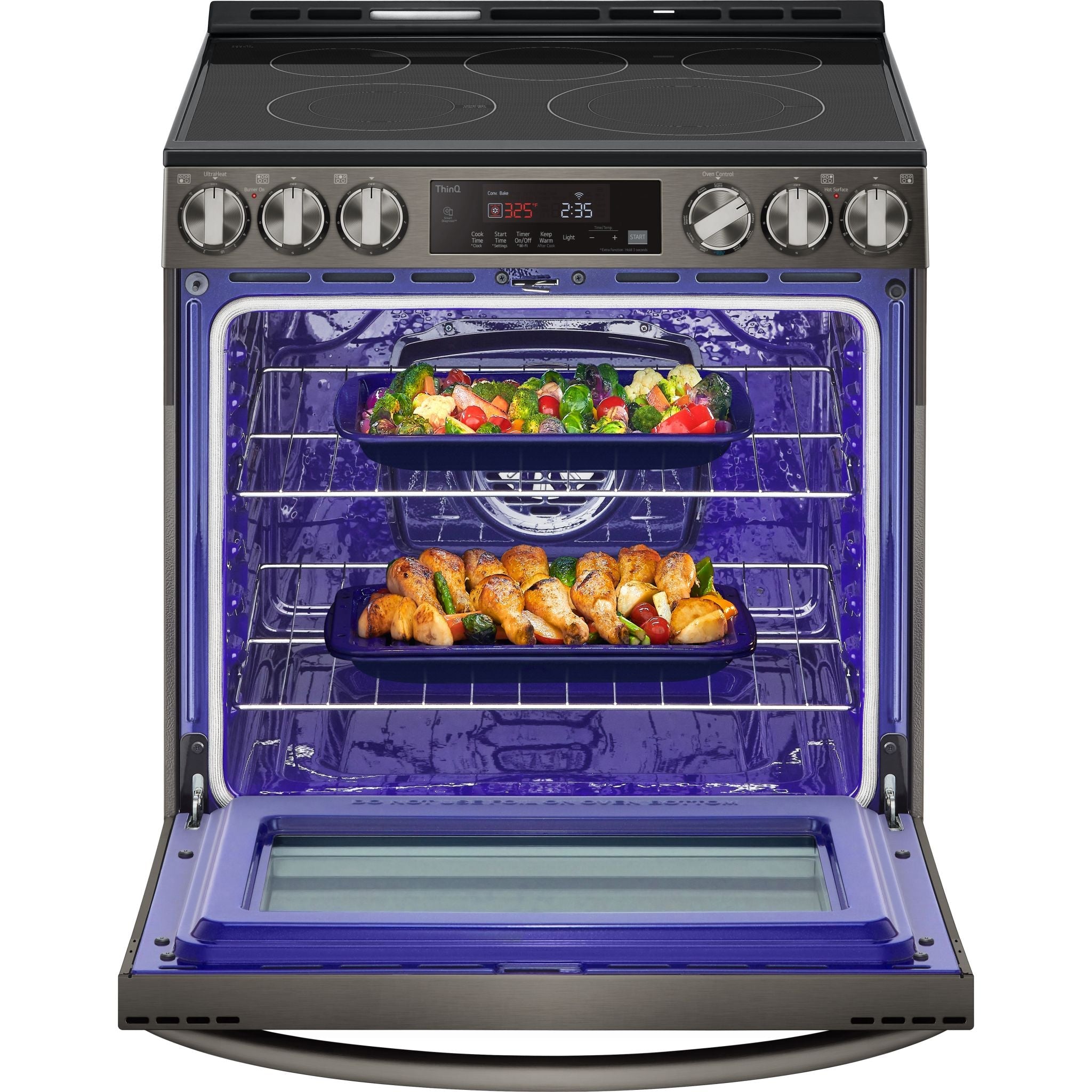 Cuisinière encastrable LG (LSEL6333D) - INOX NOIR