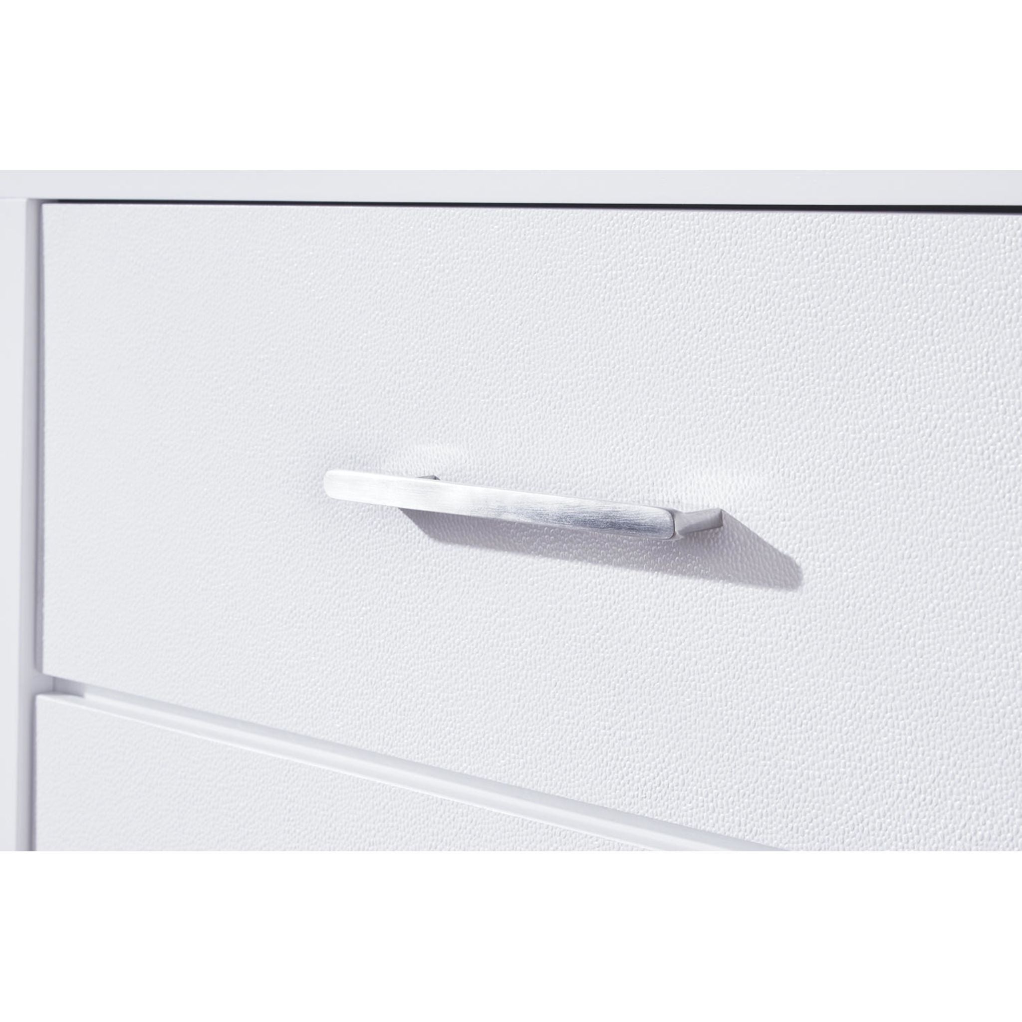 Commode et miroir Jarlee - Blanc