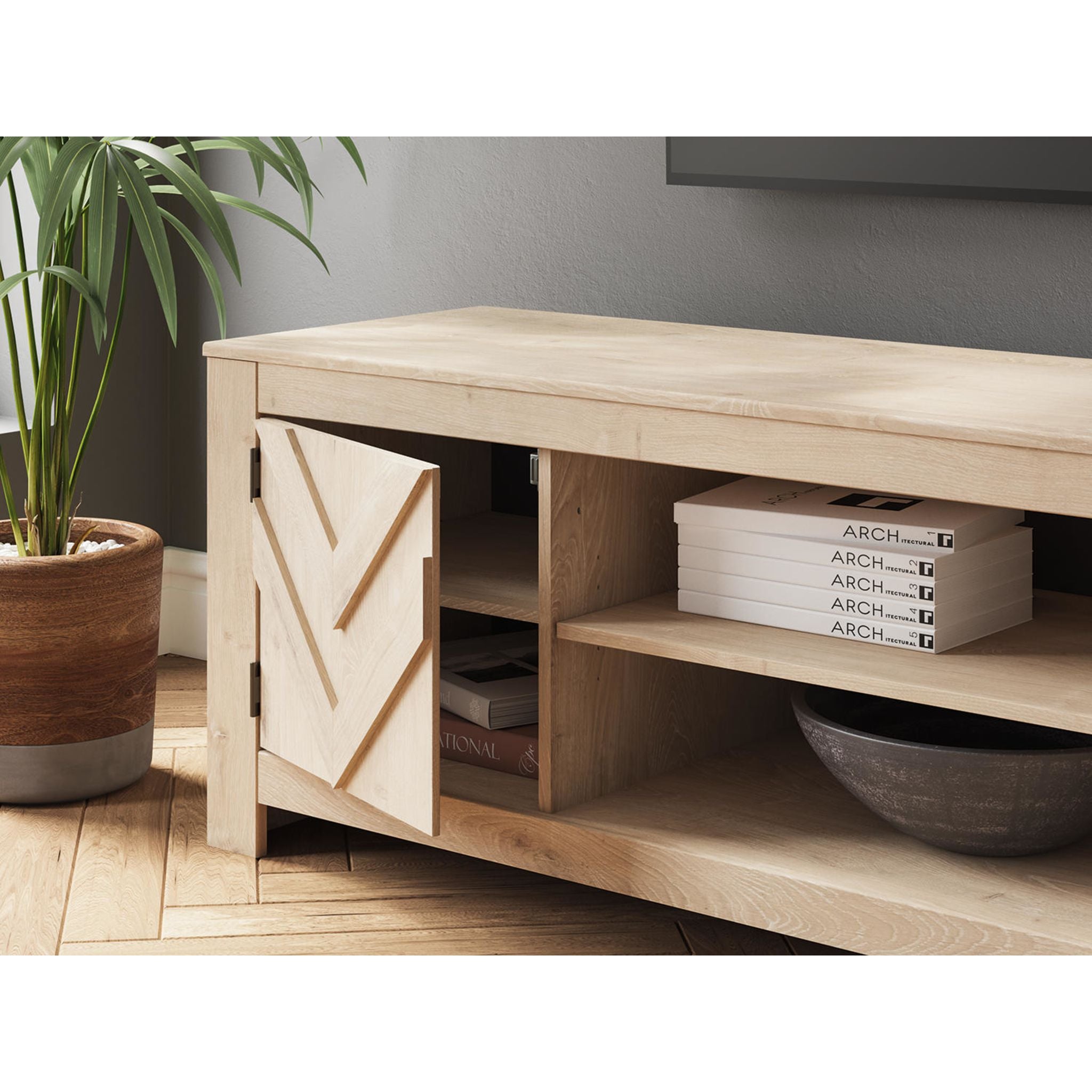 Meuble TV Cayboni - Tan