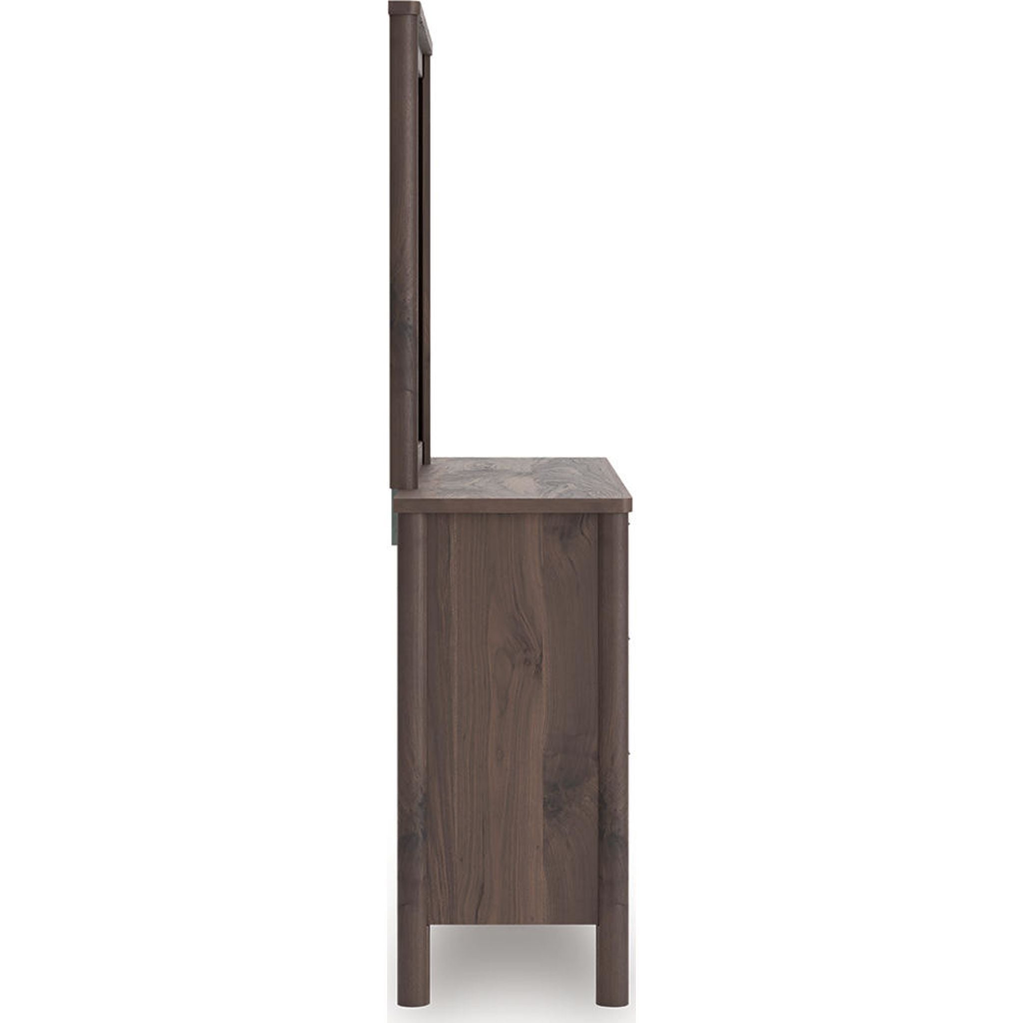 Commode et miroir Pamytta - Marron