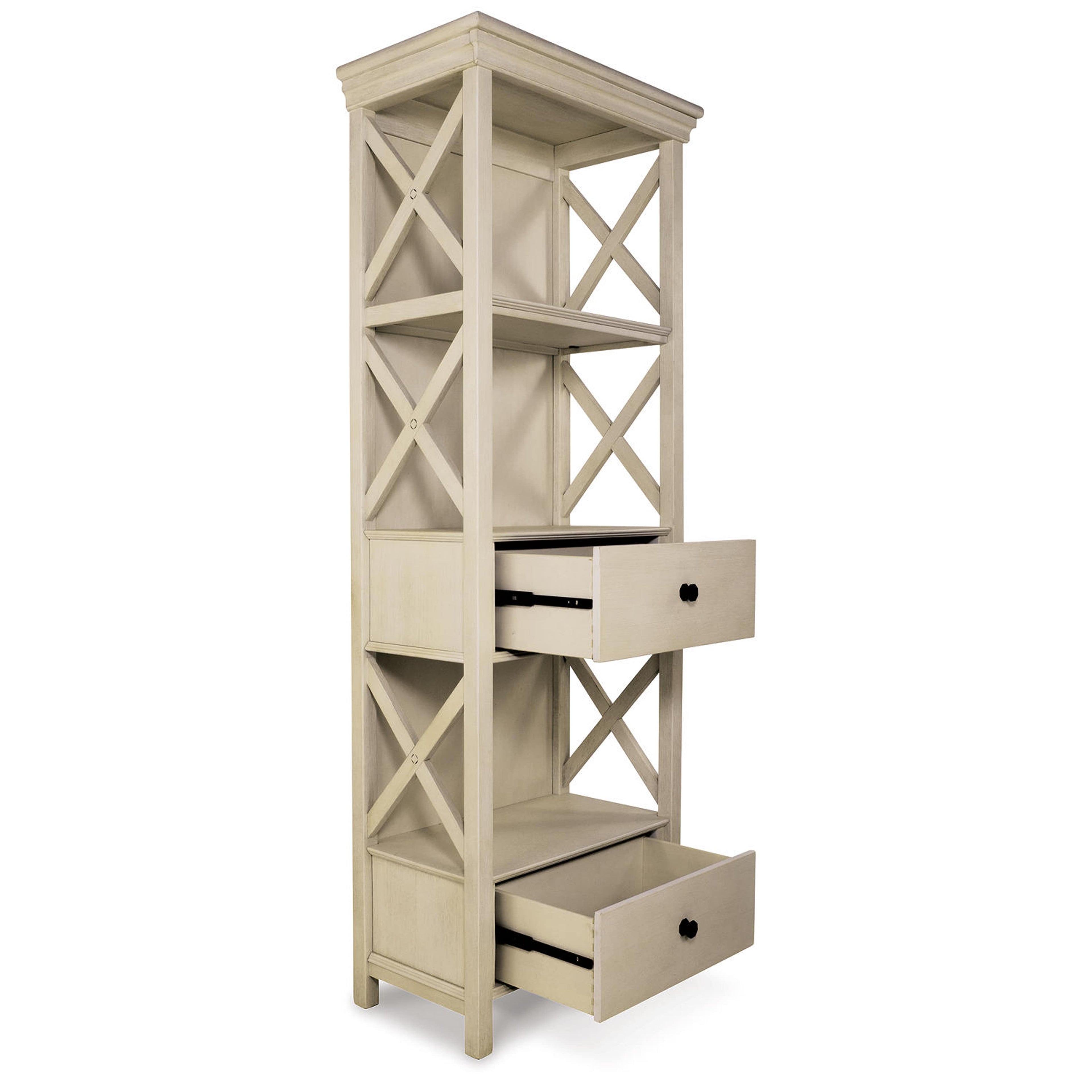 Vitrine Bolanburg - Blanc antique - (D647-76)