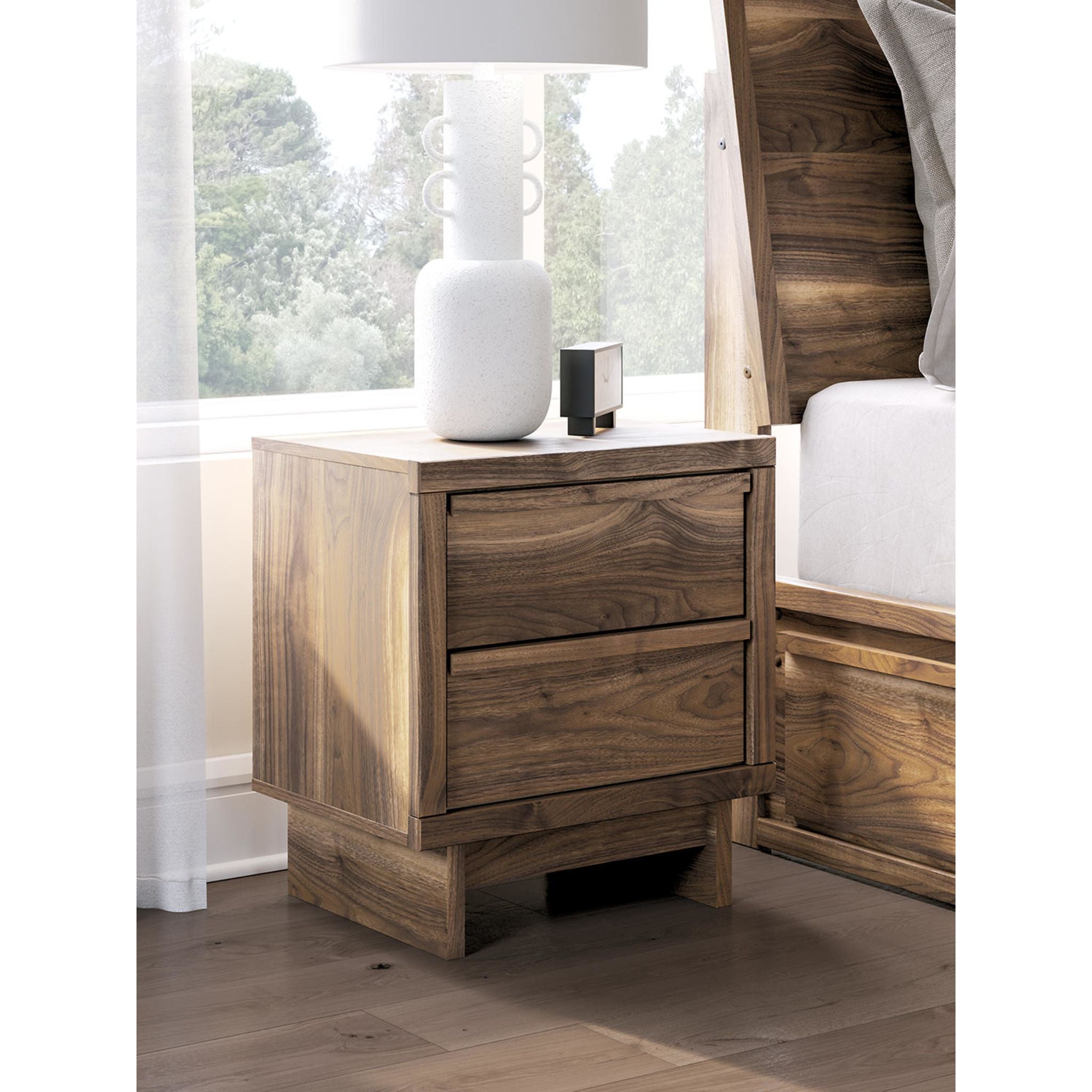 Table de chevet Chirason - Marron