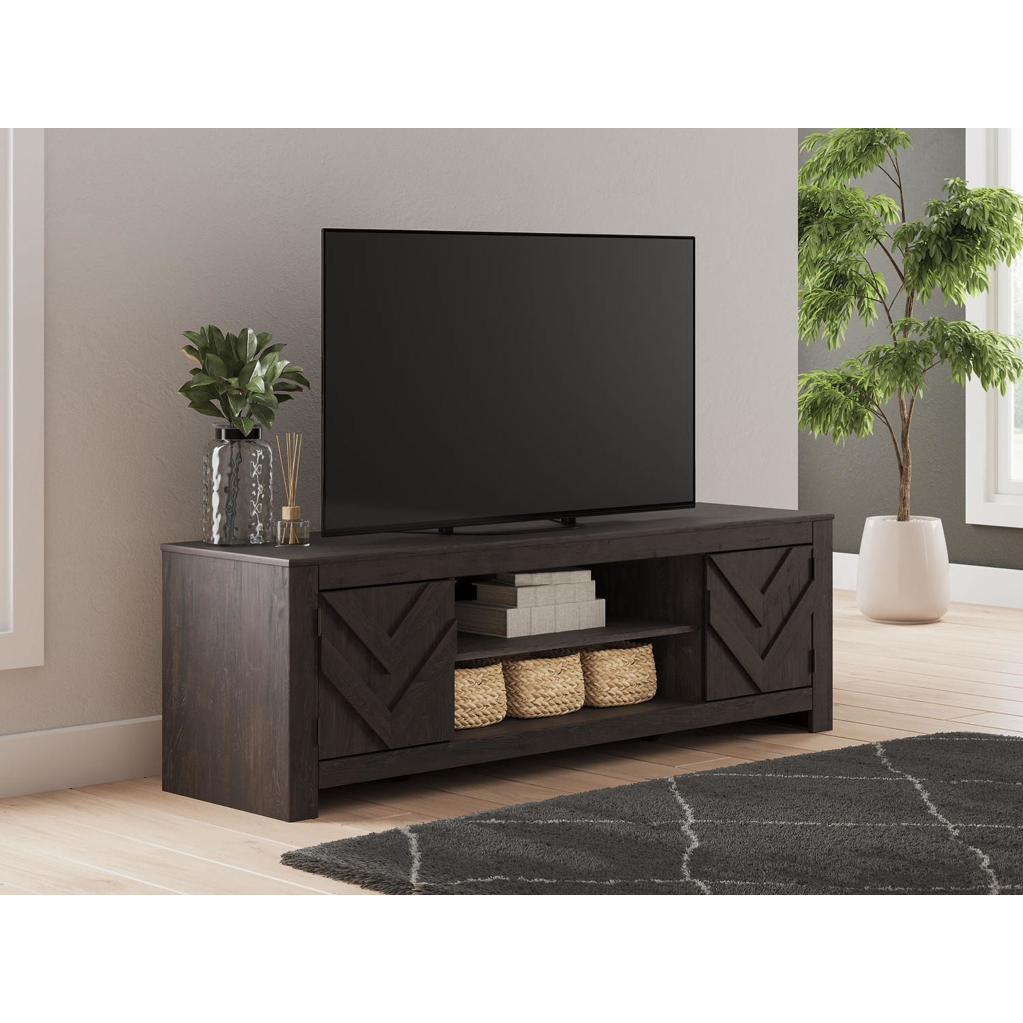 Meuble TV Cayboni - Noir