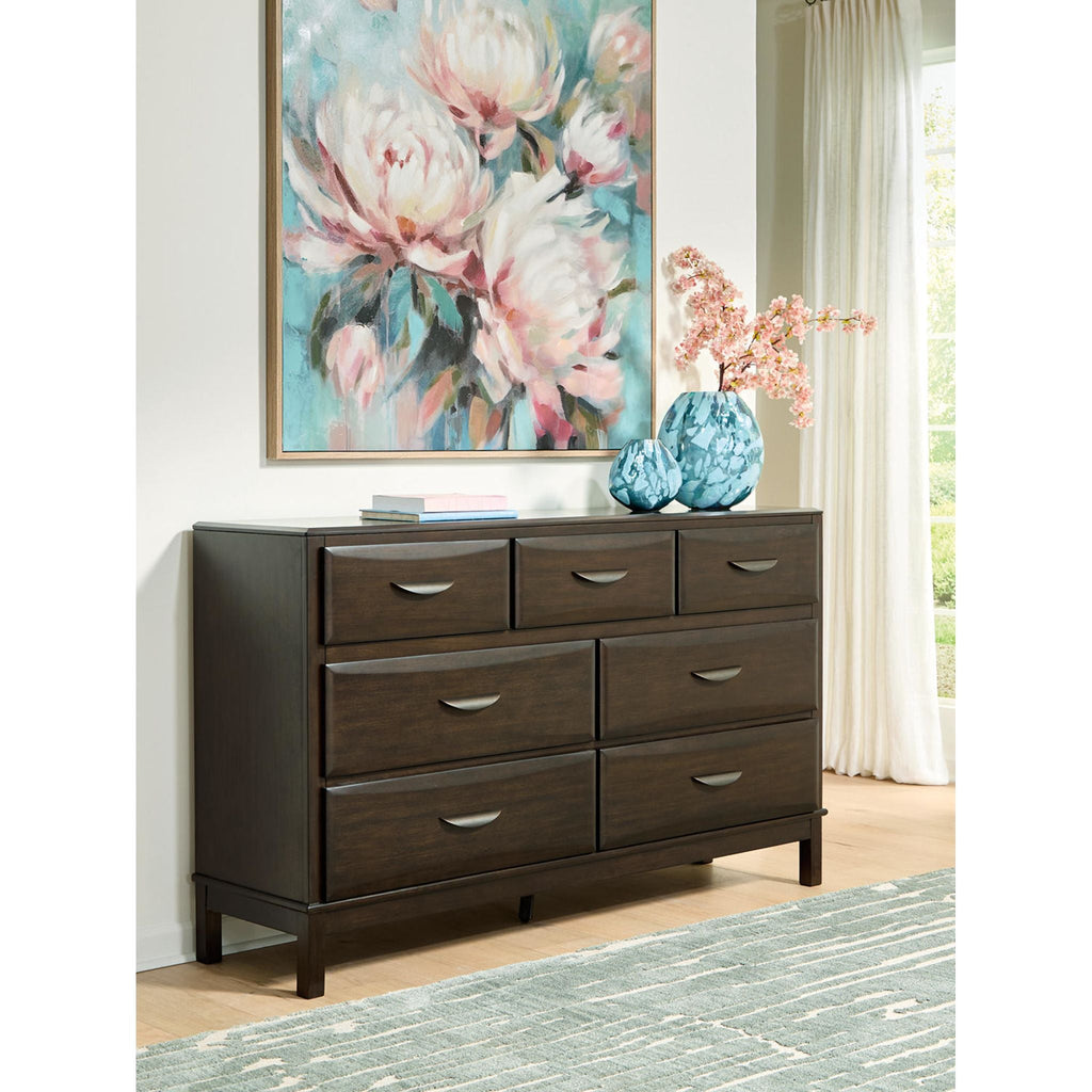 Commode Vanmore - Marron foncé