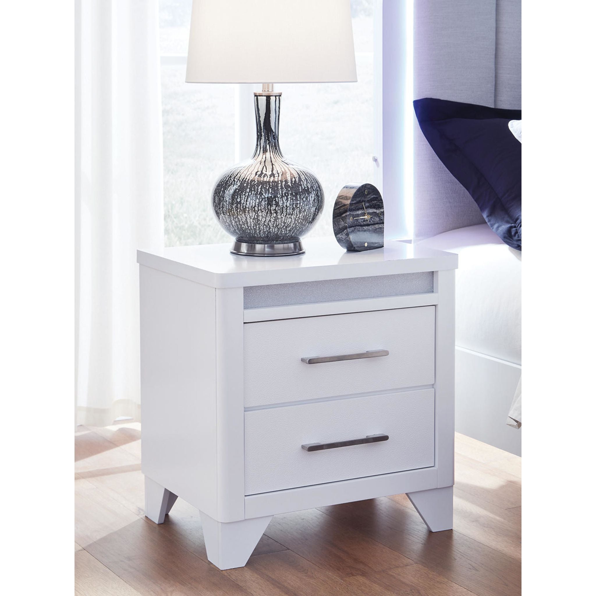 Table de chevet Jarlee - Blanc