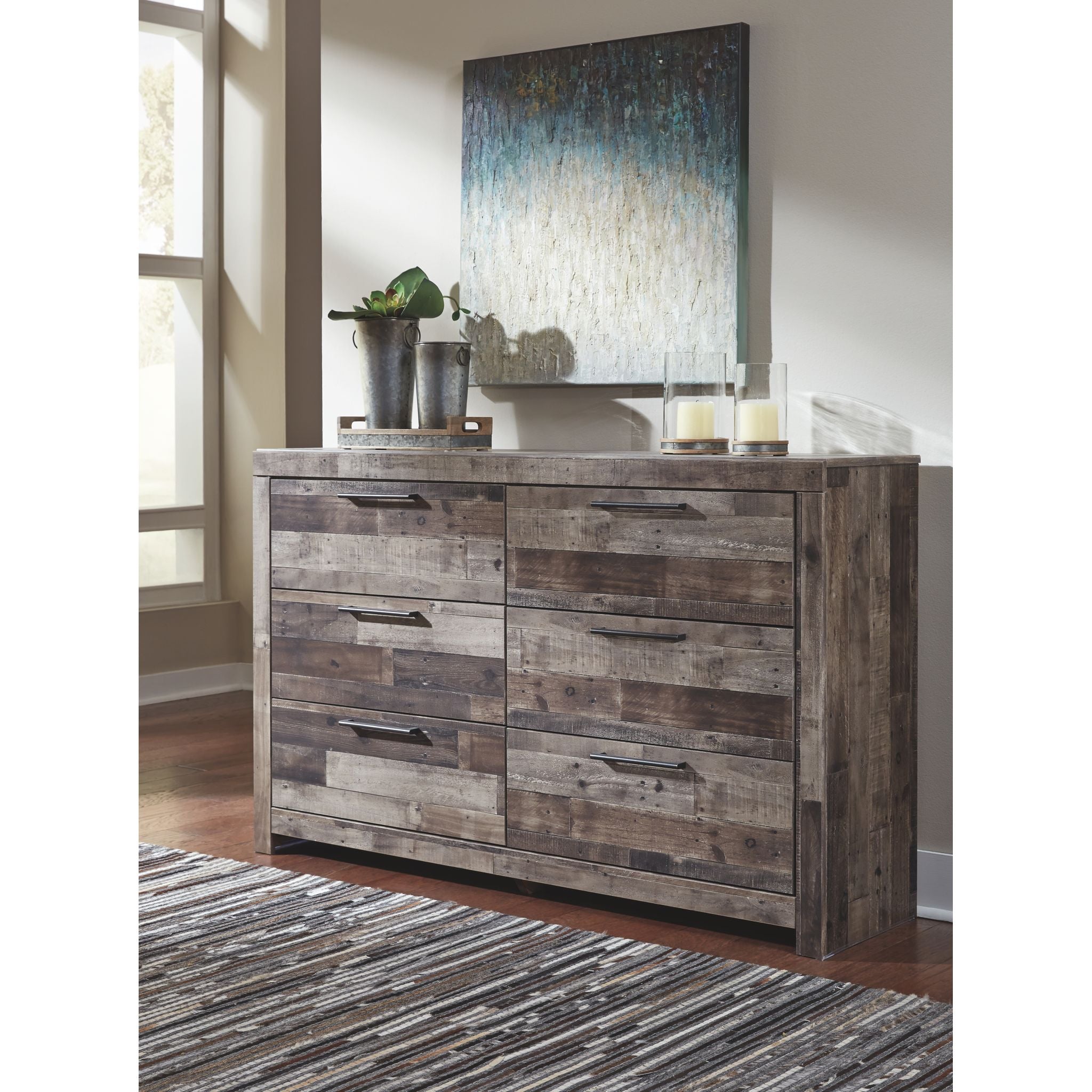 Commode Derekson - Gris multi