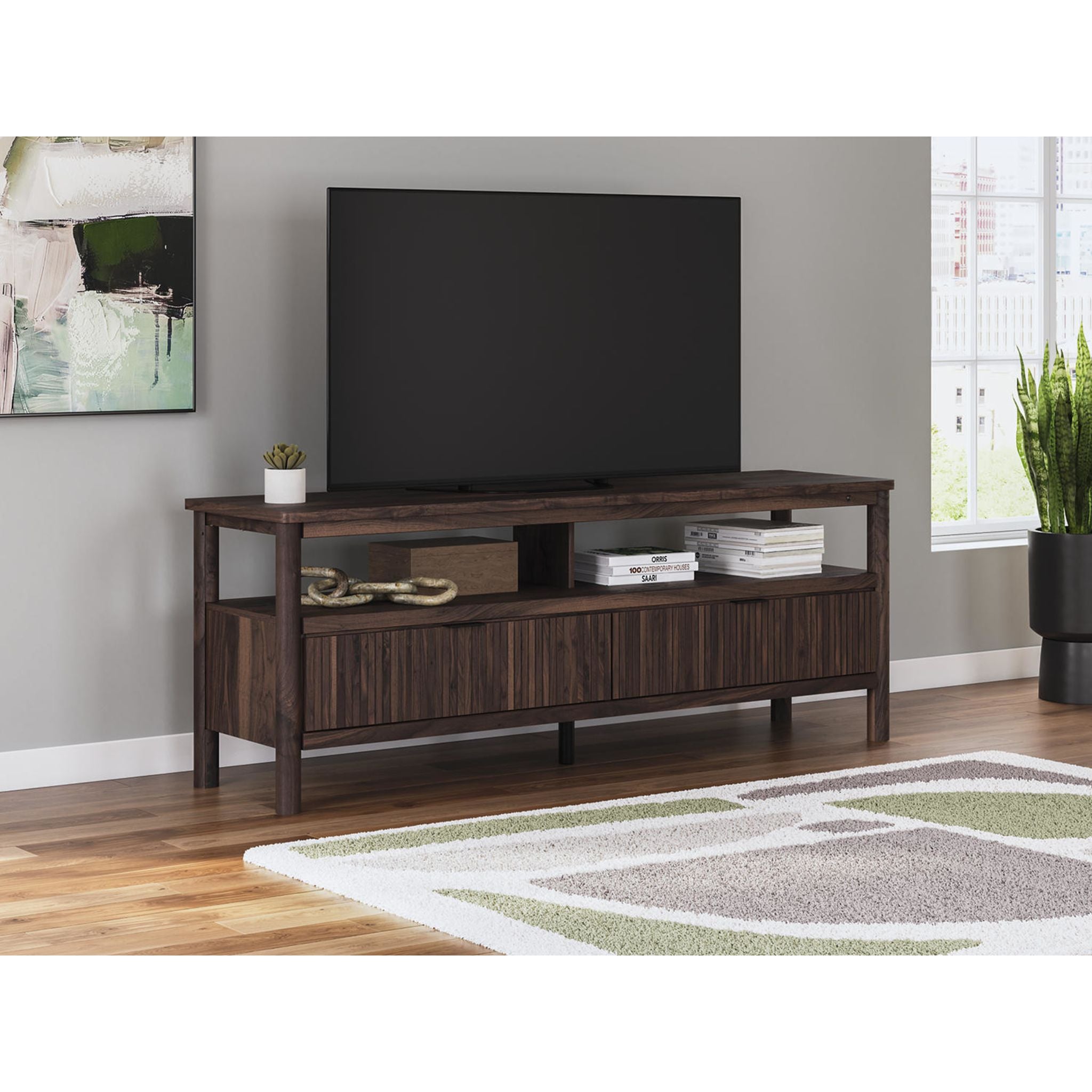 Meuble TV Cadmori - Marron