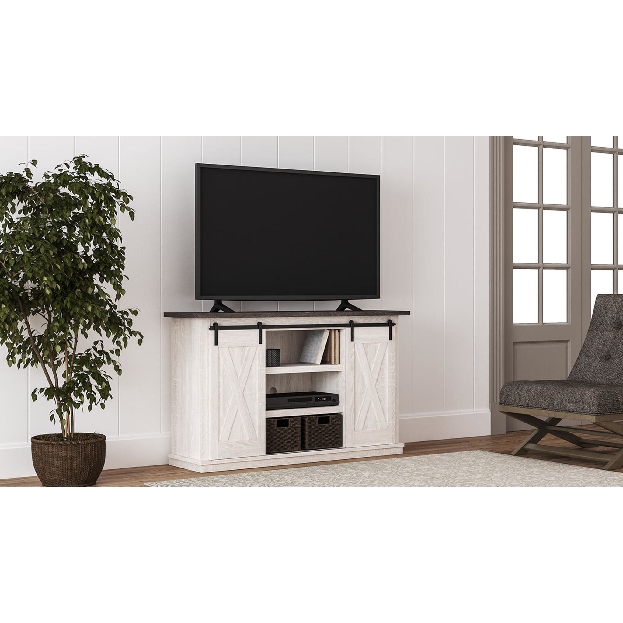 Meuble TV Dorrinson - Bicolore