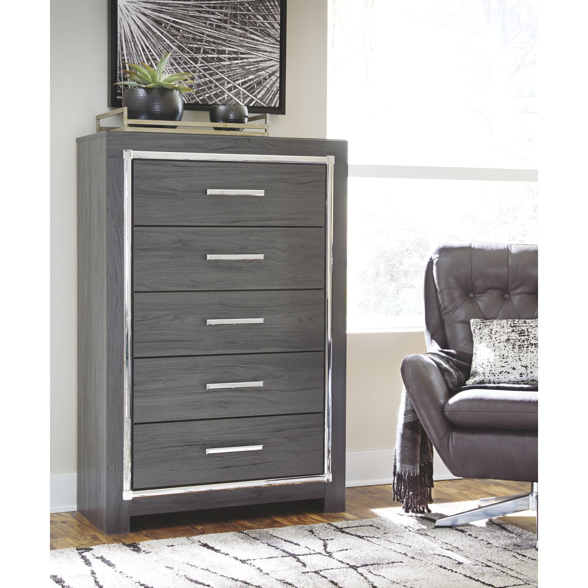 Coffre Lodanna - Gris