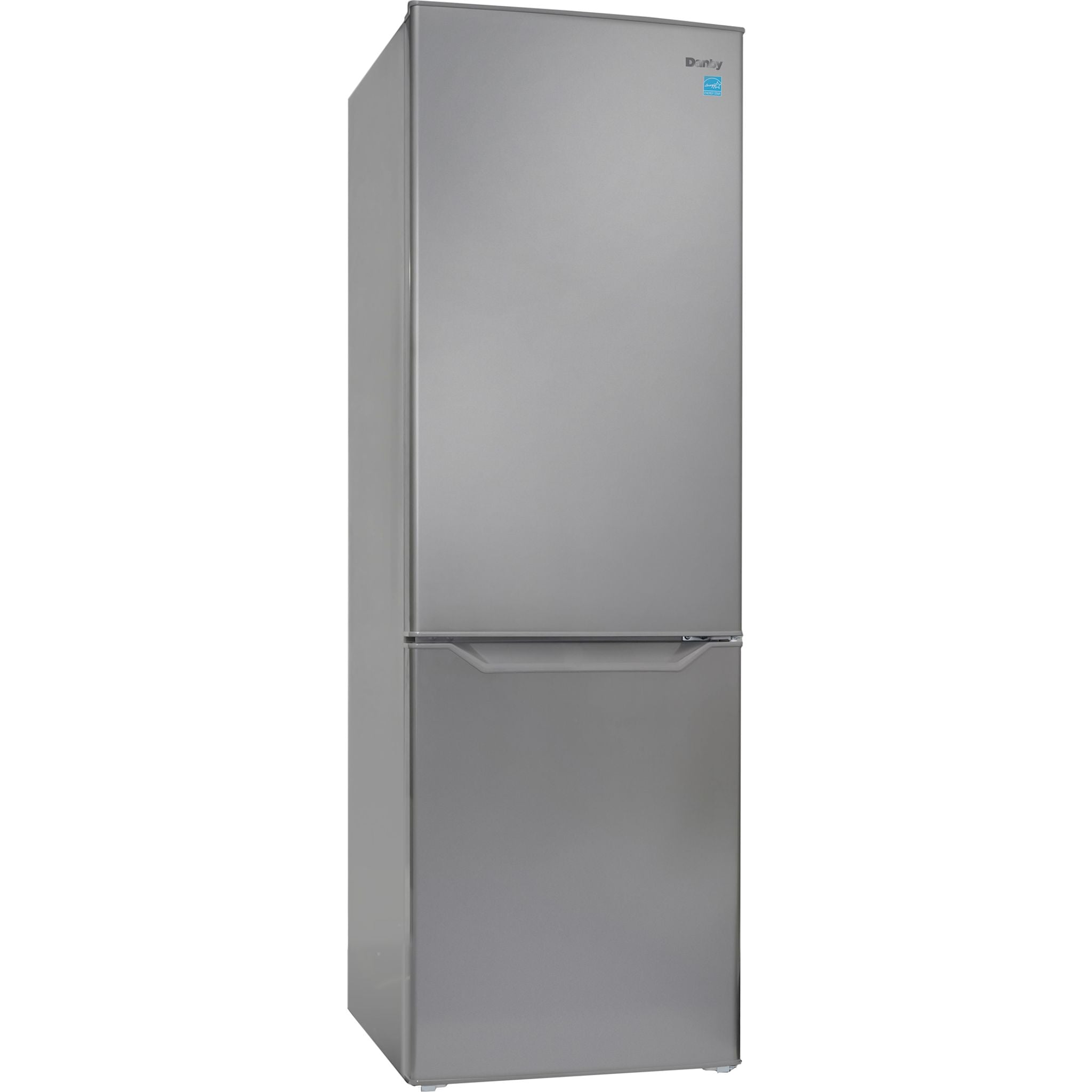 Réfrigérateur à congélateur inférieur Danby (DBMF100B1SLDB) - Aspect inox