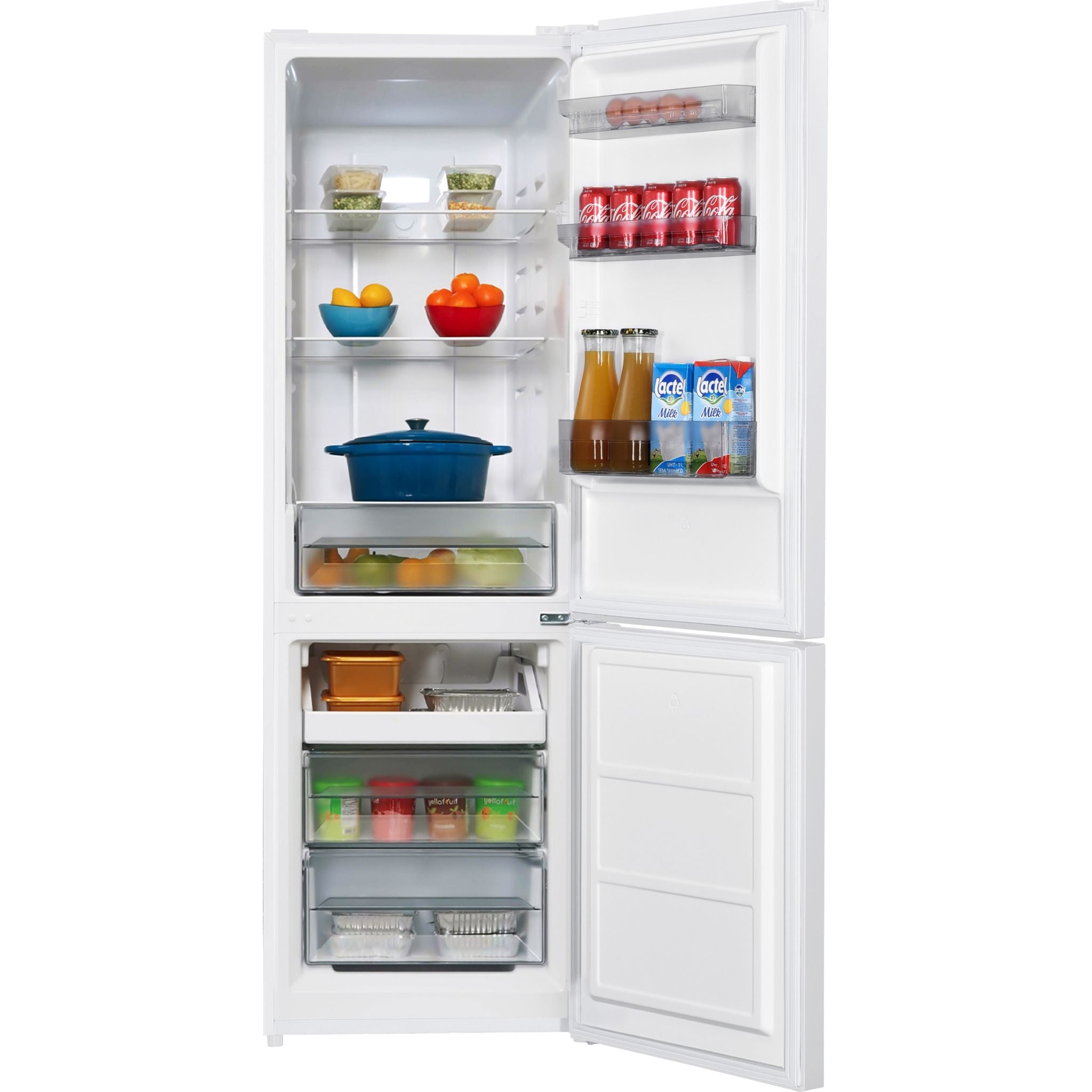 Réfrigérateur à congélateur inférieur Danby (DBMF100B1WDB) - Blanc