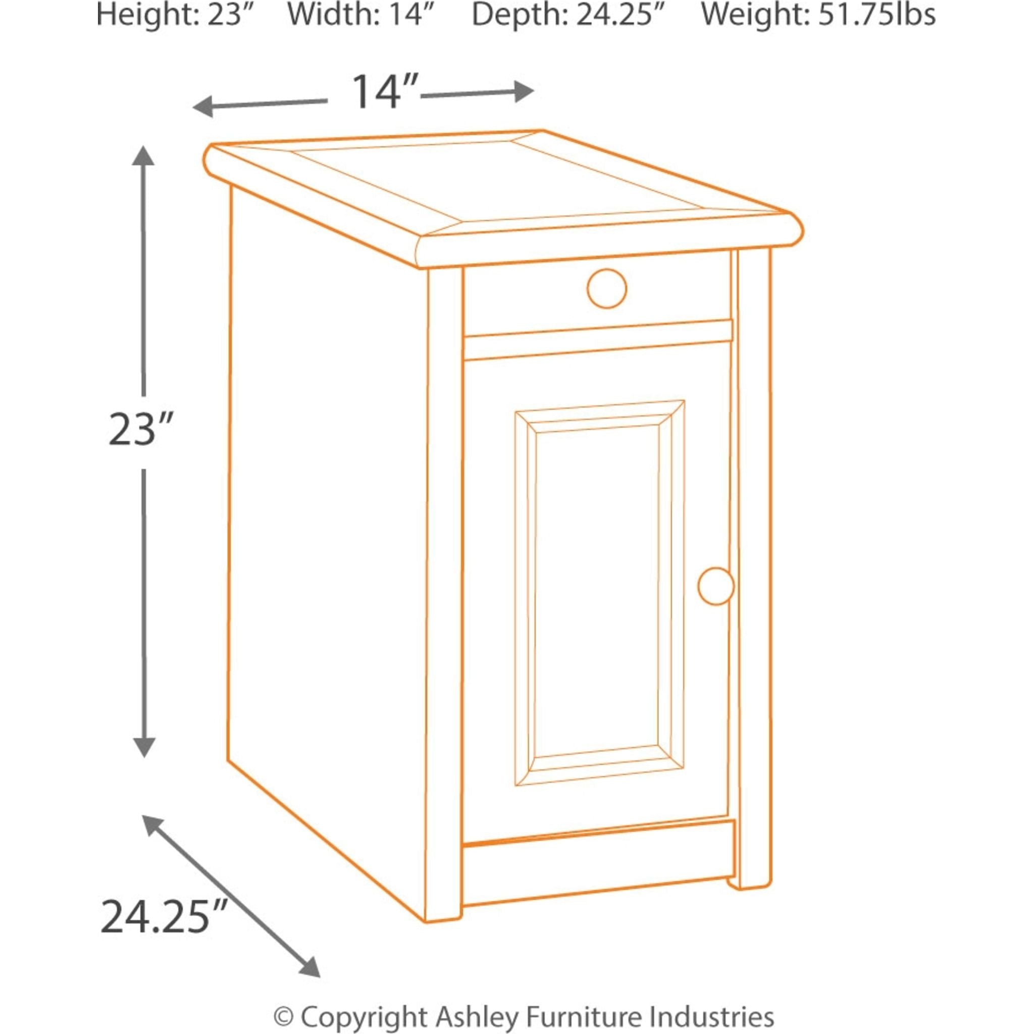 Table d'appoint Bolanburg - Bicolore