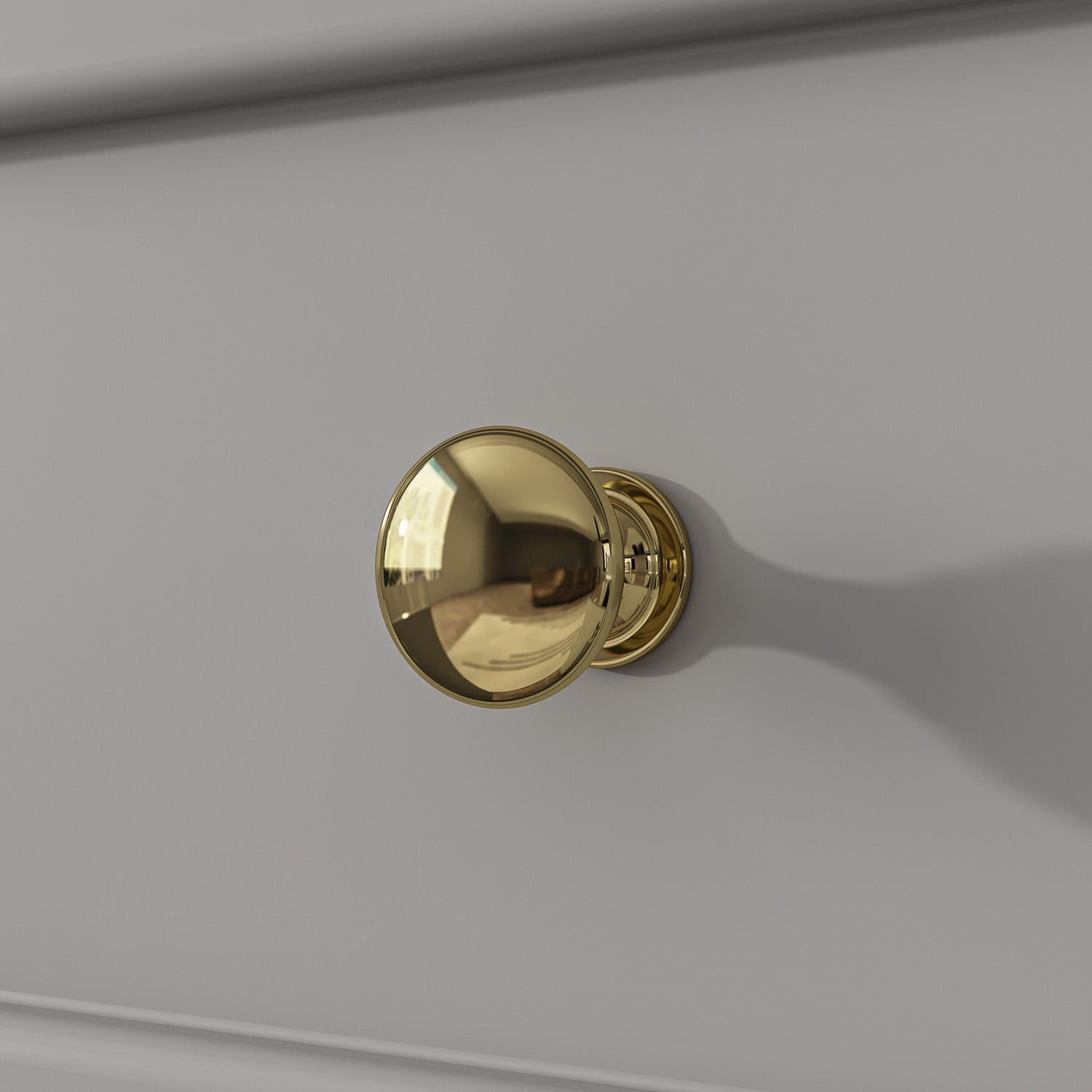 Buffet blanc laqué de 59,1 pouces, style contemporain et moderne du milieu du siècle