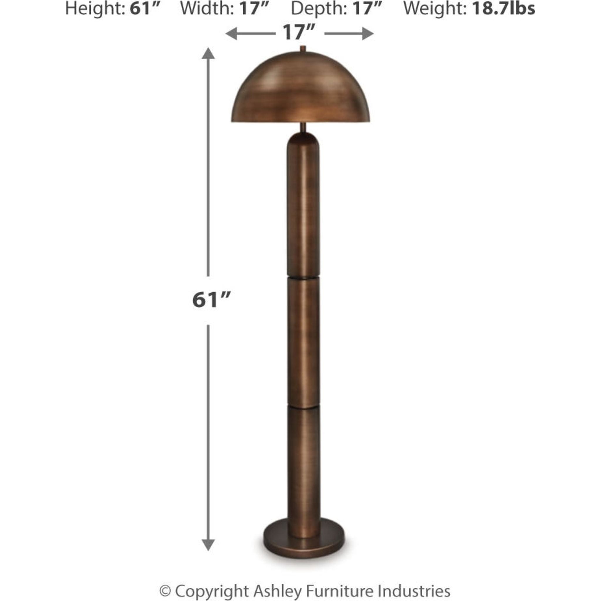 Lampadaire Wendfield 61,00