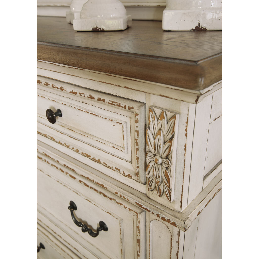 Table de chevet Realyn - Blanc