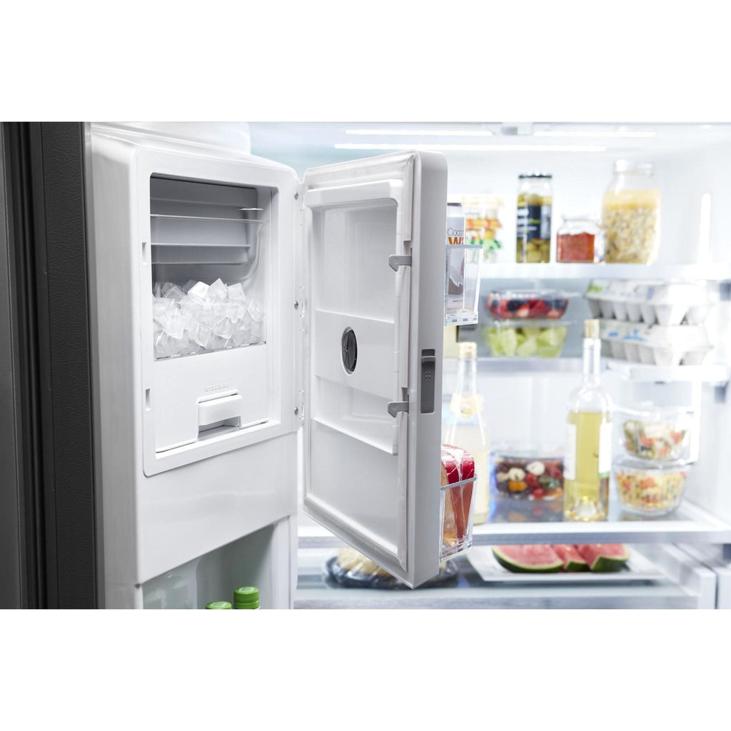 Réfrigérateur à portes françaises Whirlpool (WRFC9636RV) - Acier inoxydable et noir