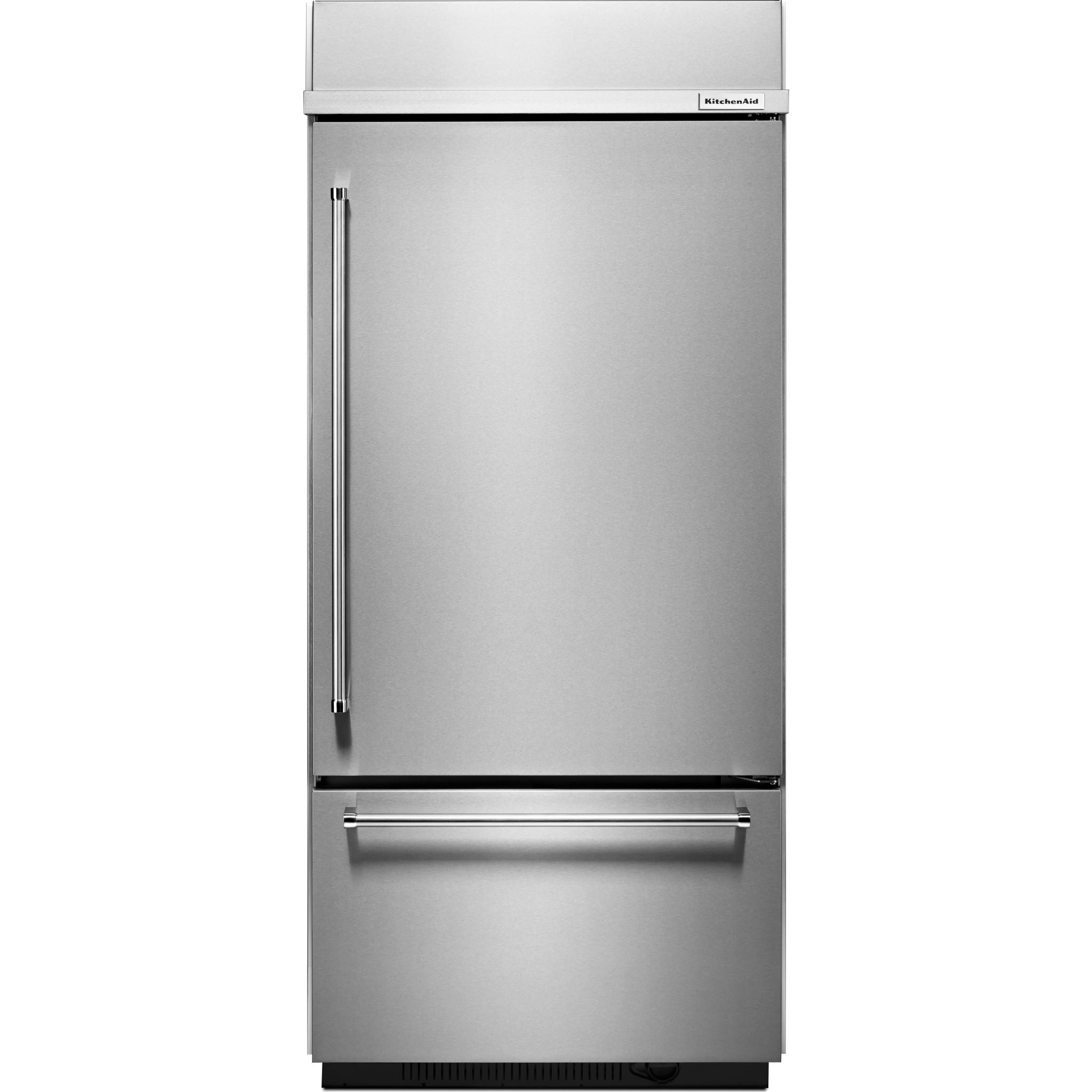 Réfrigérateur à congélateur inférieur KitchenAid (KBBR306ESS) - Acier inoxydable