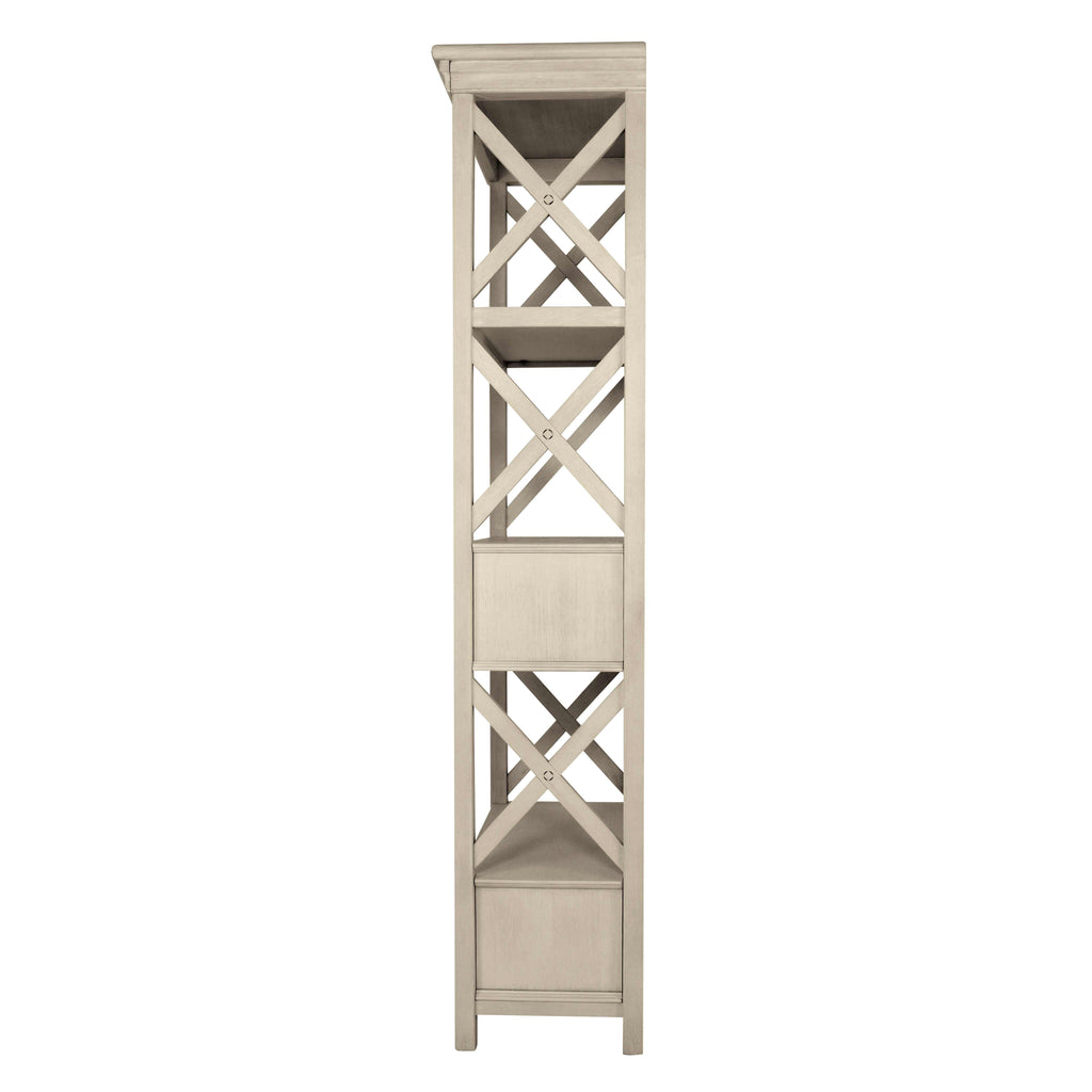 Vitrine Bolanburg - Blanc antique - (D647-76)
