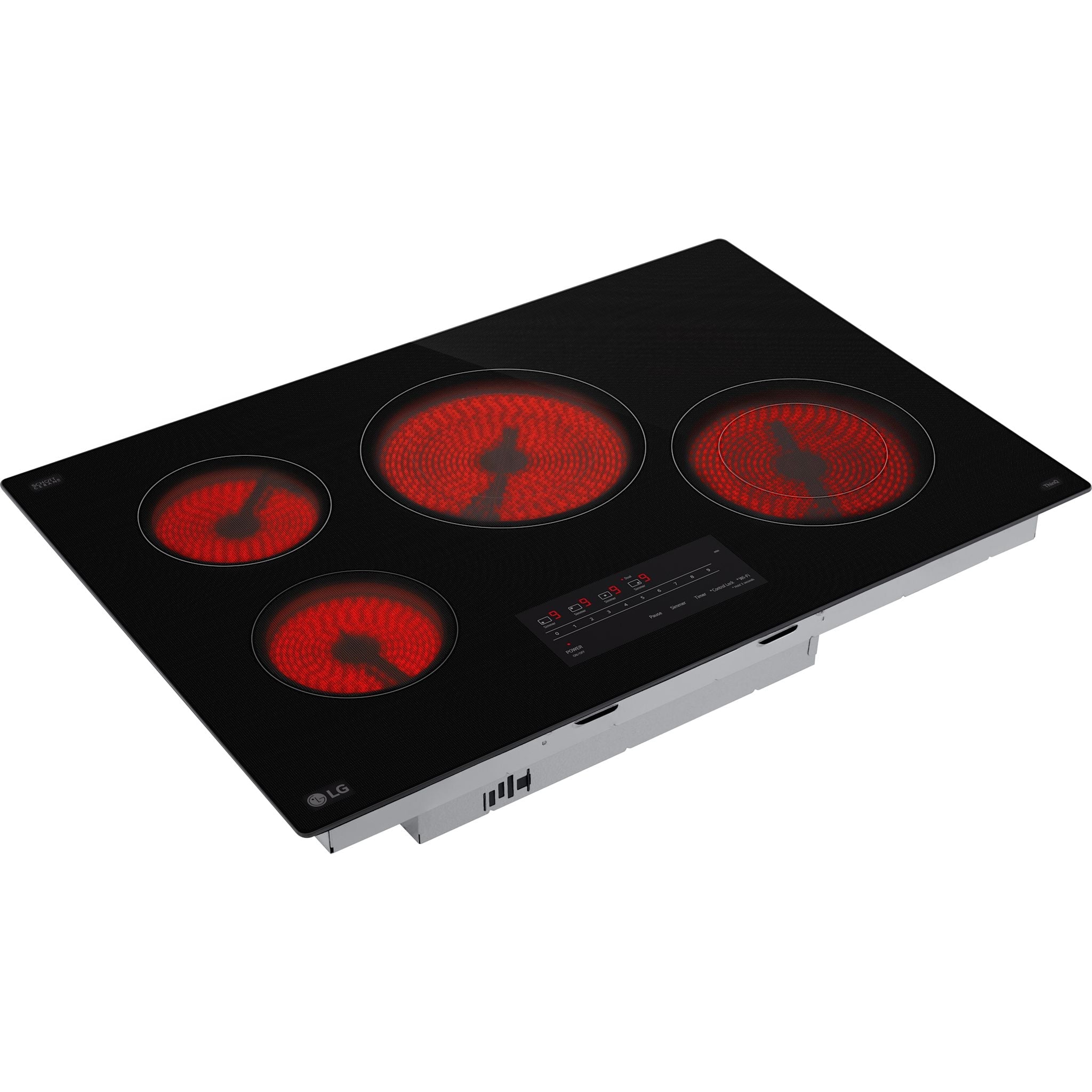 Table de cuisson à induction LG 30 (CBEW3013BE) - Vitrocéramique noire